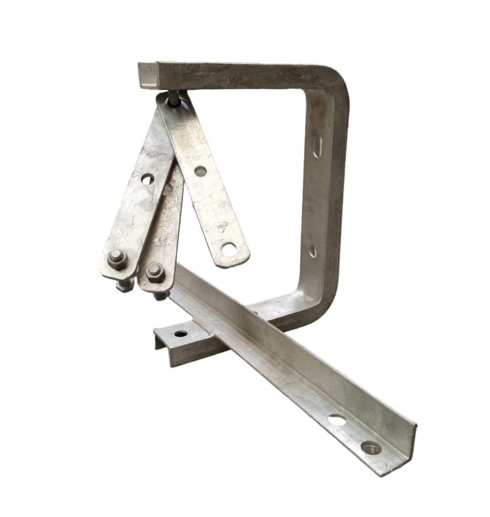  SOPORTE ANGULAR TIPO 2 34.5KV 3PLATINAS +PERNO 5/8 